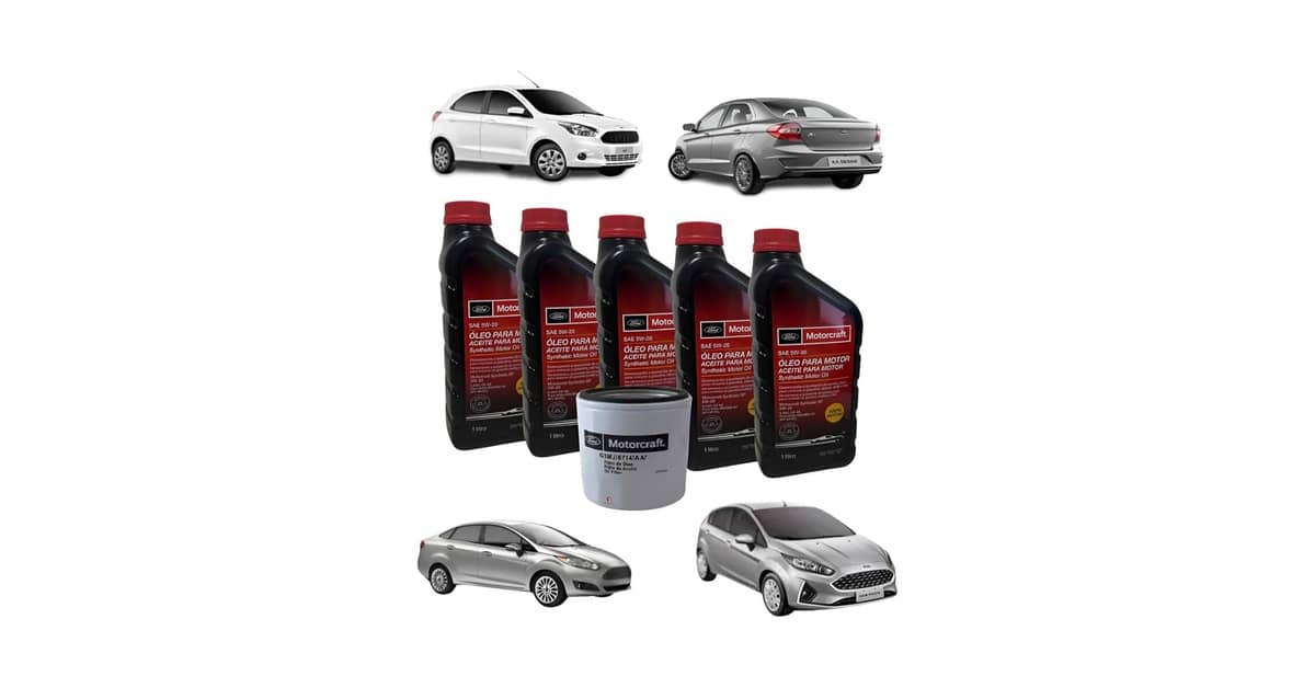 Qual Óleo Usar No Ford Fiesta Street: O Melhor Kit
