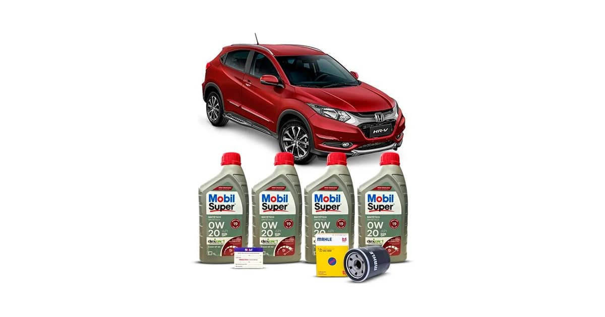 Qual Óleo Usar No Honda HR-V 1.8: Os 2 Melhores Kits