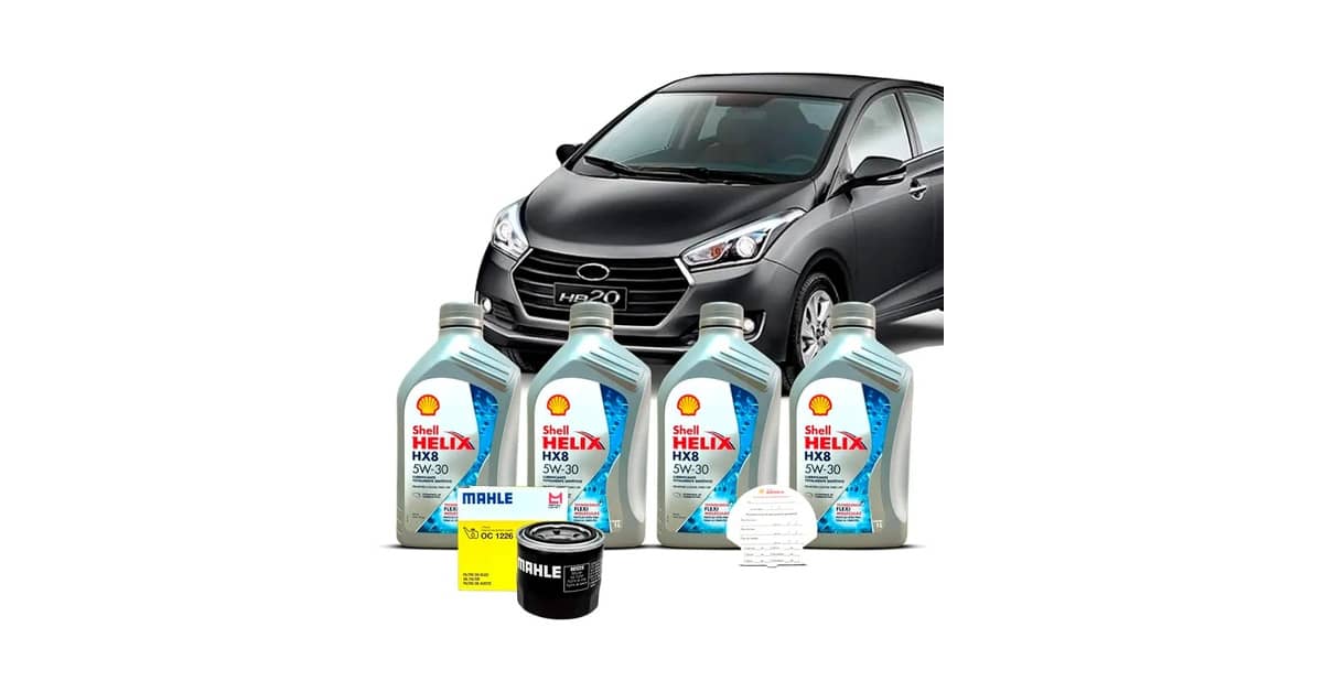 Qual Óleo Usar No Hyundai HB20 1.6? 5 Melhores Kits