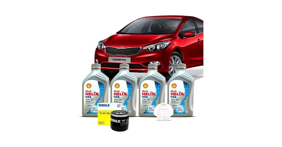 Qual Óleo Usar No Kia Cerato? Veja o 5W30 e Câmbio