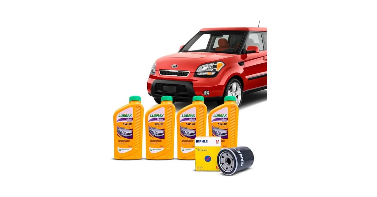 Qual Óleo Usar No Kia Soul: Guia Do Kit Ideal 5W30