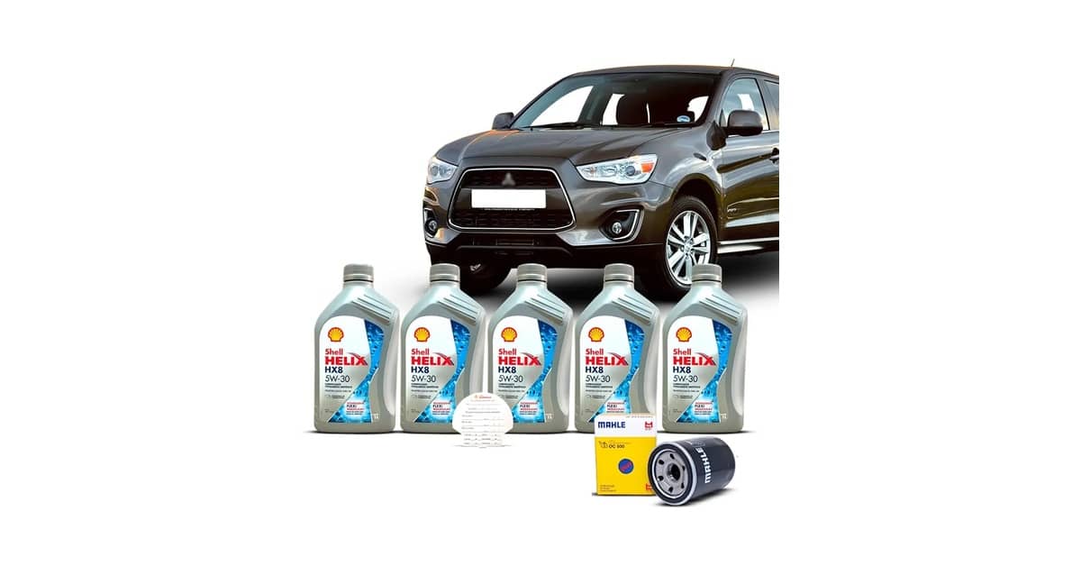 Qual Óleo Usar no Mitsubishi ASX: O Kit 5W30 Ideal