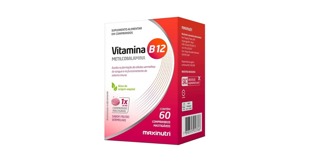 Vitamina B12 Sublingual é Melhor: 10 Melhores