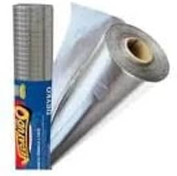 MANTA TERMICA DUPLA FACE PARA TELHADO COM 10 M2 IMPERMEAVÉL, ROLO ISOLANTE SOBRE TELHADO DRYKOFOIL