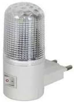 Mini Abajur De Tomada Luz Noturna 4 Leds Bivolt Quarto Bebê