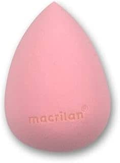 Esponja Ep09 Gota Para Maquiagem Macrilan - Rosa Claro, Macrilan - Sem Latex