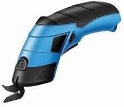 Tesoura Elétrica Para Tecidos Usb Recarregável Bivolt - Cortador Elétrico de Tecido Caixas de Papelão Carpetes Artesanatos Feltros Uso Profissional e Doméstico - Cor Aleatória