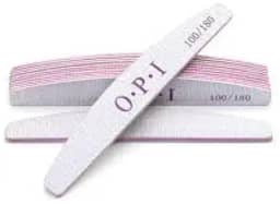 Kit 10 Lixas Profissionais para Unhas, Dupla Face 100/180, Formato Bumerangue