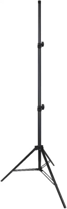 Tripé Profissional para Iluminação celular ou Banner – Altura Ajustável até 2,10m Alumínio Dobrável