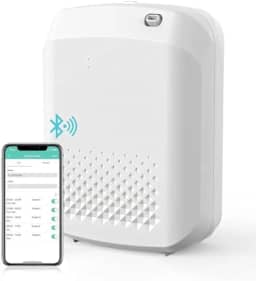 Máquina de Fragrância Inteligente Bluetooth de 400 Ml, Difusor de óleo Essencial de Atomização Inteligente, Difusor de óleo Essencial de Elétrico para Hotel, Família, Sauna