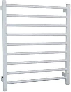Toalheiro Térmico Elétrico para Toalhas, Design Moderno, Branco, Aquecedor de Parede, Secagem Rápida e Economia de Energia, Ideal para Banheiros e Lavabos - 127v