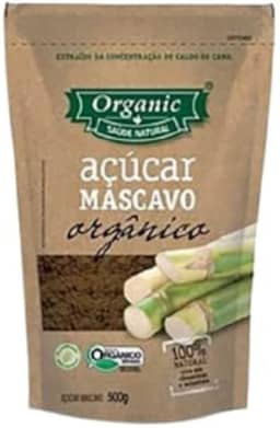 Açúcar Mascavo Orgânico Organic 500g
