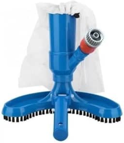 Aspirador de Piscina a Vácuo Portátil com Escova | Jet Clean | Ideal para Limpeza Rápida e Eco-friendly | Aspiração a Vácuo | Sustentável e Eficiente