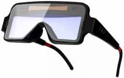 Óculos de Solda com Escurecimento Automático – Proteção Eficiente para Soldador, Lente com Ajuste Rápido à Luz, Conforto e Segurança em Trabalhos de Soldagem, Leve e Resistente, Uso Profissional