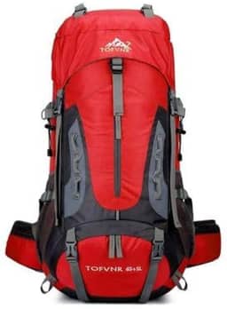 Mochila Cargueira de Trilha Trekking 60L Múltiplos Compartimentos Sistema de Ventilação Ideal para Camping Montanhismo Viagem Esportes Impermeavel