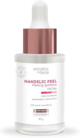Mandelic Peel Ácido Mandélico 10% Peeling Químico Facial - 30G