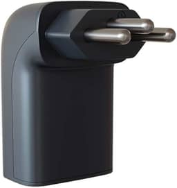 Protetor Contra Surtos Elétricos (DPS) CLAMPER 127/220V, 10 Amperes, 3 Pinos, para PC, PS5, Xbox, Smartphone, Monitor, Impressora, etc - iCLAMPER Pocket Fit 3P 10A Preto LCF, Bivolt