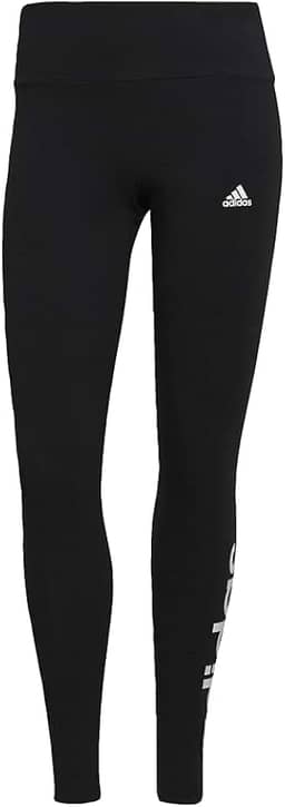 Leggings Leggings Essentials com logotipo de cintura alta, adidas, Feminino