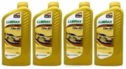 Kit Com 4 Litros Óleo de Motor Sae 10W-40 Lubrax Tecno Api Sn Semissintetico Compatível Com Varios Motores