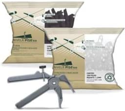 Kit Piso Porcelanato 500 Espaçadores + 100 Cunhas + Alicate Nylon (1 mm)