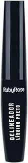 Delineador Líquido Preto Ruby Rose, tb Hb8406