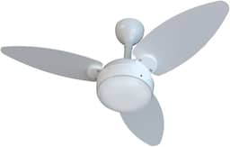 Ventilador de Teto Inverter Ventisol Elluz Branco/Cinza C/2 Lâmpadas Inclusas - Bivolt