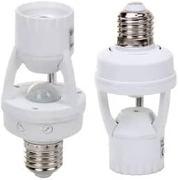 DAHORA Soquete Sensor de Presença Luz Iluminação E27 Movimento 360°