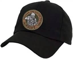 Boné Tático Ajustável Ripstop Militar Adulto Unissex Preto