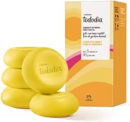 Sabonete em Barra Puro Vegetal Tododia Limão Siciliano e Flor de Gardênia