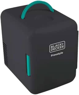 BLACK+DECKER Mini Refrigerador FreeStyle, Mini Geladeira com Função de Aquecer e Refrigerar, com Porta Copos, Modelo MR60, 110V