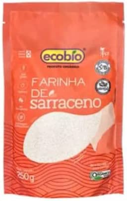 Farinha de Trigo Sarraceno Orgânica Vegana S/Glúten Ecobio 250g