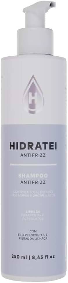 Shampoo Antifrizz Hidratei 250mL - Lavagem sem frizz