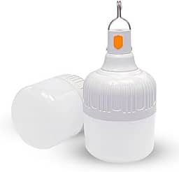 Luz De Emergencia Lampada Recarregavel - Lâmpada De Emergência Led 35W Portátil - Duração de 2 a 8h 3 modos de iluminação - Carregamento Usb