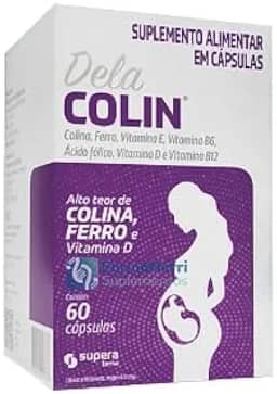Polivitamínico Dela Colin para Gestantes 60 comprimidos