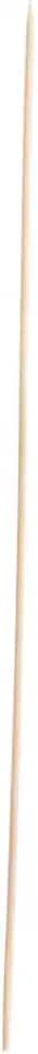 Western Home -Espeto para churrasco de Bambu 30 cm 80 peças