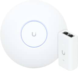 Roteador Wifi 6 U6+ Ubiquiti 3.0 Gbps Com Fonte PoE 48V 15W | Access Point + Injetor PoE