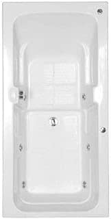 Banheira Hidromassagem Astra Box Luxo 120cmx80cmx40cm - 04 Jatos Gel Coat P1 Com Aquecedor 220v