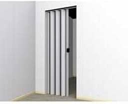 Porta Sanfonada 60 x 210m Plasbil Cinza