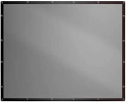 Tela de projeção dobrável e reflexiva, 120 polegadas, 265x145mm, com ganchos