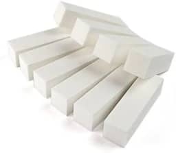 Kit 10un Lixas Bloco Polidora Unhas Acrílico Gel Fecha Poros