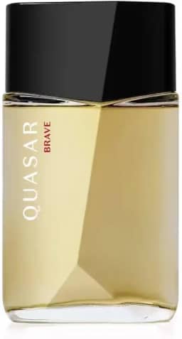 Perfume Masculino Quasar Brave 100ml Fragrância Fougere Amadeirado Potente e Intensa