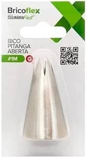 Bico De Confeitar Bricoflex Inox 304 G Pitanga Aberta 1m