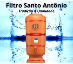 Filtro de Barro Santo Antônio 6L: Conjunto Completo (3+3) + Boia