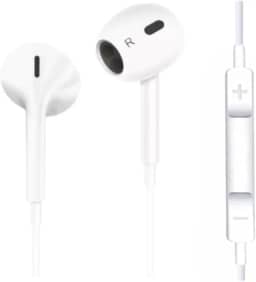 Fone de Ouvido com Fio, compatível com Lightning, IOS. Compatível com iPhone 5, 6, 7, 8, X, 11, 12, 13 e 14. Qualidade Premium, 3ª Geração.