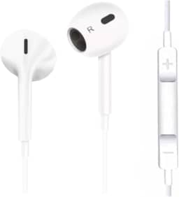 Fone de Ouvido com Fio 3ª Geração, Qualidade Premium. Compatível com Lightning, IOS. Compatível com iPhone 5, 6, 7, 8, X, 11, 12, 13 e 14.