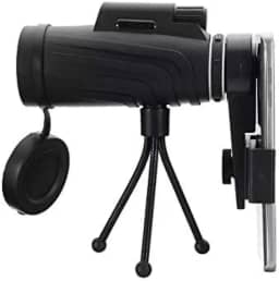 JWS Monóculo 40x60 Profissional Tático Luneta Telescópio para Amantes da Natureza e Atividades ao Ar Livre