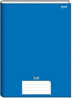 Caderno Brochura 1/4 C. D. 48 Fls. Stiff Azul – Jandaia