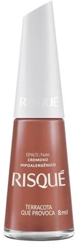 Esmalte Cremoso Risqué Terracota Provoca Sm