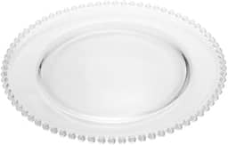 WOLFF - Sousplat de Cristal 32cm - Linha Pearl