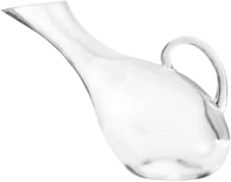 Mimo Style Decanter Para Vinho Com Alça Inclinado e Capacidade de 1,7 Litros, Útil Para Vinho Tinto ou Branco, Limpa Impurezas Deixando Sua Bebida Mais Pura, Produzido em Vidro de Excelente Qualidade